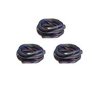 3X 4 Broches Cable de Connecteur Cable Cordon D'Extension pour RGB LED Strip 3528 5050 Connecteur Colore 5 M