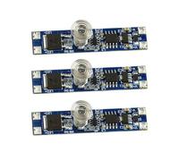 3X 5V-24V 8A Module de Capteur Capacitif de Gradateur de Lumière LED Intelligent Intelligent PCBALED Commutateur Tactile de Contrôle de Gradation
