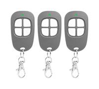 3x AAM0049 Telecommande Portail Compatible with SCS Sentinel | 433,92 MHz Motorisation Portail Portes de Garage,4 canaux Bip Portail Porte De Garage
