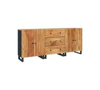 3x Buffets Armoires de Rangement Organisateurs de Maison Meubles de Rangement Salle de Séjour Salon Intérieur Bois d'Acacia Solide