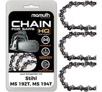 3x Chaîne de tronçonneuse 35cm 1 1mm 0.325"" 59 TG pour Stihl MS 192 T MS 194 T