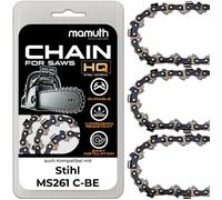 3x Chaîne de tronçonneuse 40cm 1 5mm 0 325"" 67 TG pour Stihl MS261 C-BE