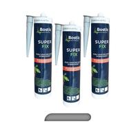 3x Colle Mastic Hybride Élastique Bostik Superfix 290ml Toutes Couleurs