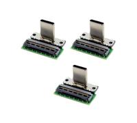 3X Connecteur de Quai Port de Charge Prise USB de Type C Compatible pour la Station D'Accueil Composant de Remplacement Mâle