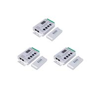 3X Contrôleur LED Programmable HC008, 133 Modes D'Effet, Contrôle RF 2048 Pixels LED pour Bande Lumineuse LED RVB WS2811 WS2812