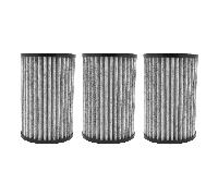 3x Filtre à charbon actif compatible avec Meltem M-WRG-II