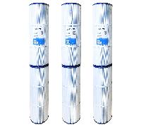 3x Filtre compatible avec Emaux CF200 / CF200-CE (2x 544mm)