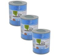 3x Filtre spa compatible avec Wellis AKU0135 / PWL35P3-M / 60358 antibactérien