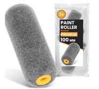 3x Instalguru Rouleau 10 cm Peinture Manchon Mousse Flocage Murs Floquée