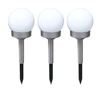 3x lampes solaires enfichables d'extérieur à LED