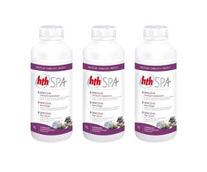 3x Nettoyant en liquide (1L) Hth Spa L800890HA