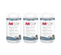3x Poudre choc sans chlore (1,2 kg) hth Spa D800220HA
