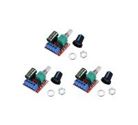 3X Régulateur de Vitesse de Moteur Dc5-35V 5A Pwm Lampe Led Commutateur Ajustable 10Khz