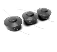 3x Tête Débrousailleuse Universelle Tondeuse à Gazon Nylon Fil+ 2.4mm Corde NOIR