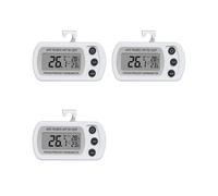3X Thermomètre Numérique pour Congélateur LCD Thermomètre de Réfrigérateur Étanche Thermomètre Électronique Domestique