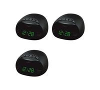 3X VST Clock Controlled AM FM Dual Channel LED Radio Alarm Clock Plug in Clock Radio Dual Alarm Clock Consumer