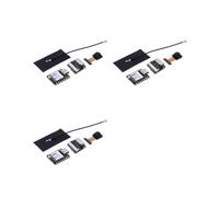 3X XIAO ESP32 S3 Sense-Seeeduino Xiao Esp32s3 Sense avec Capteur de Caméra OV2640, Wi-Fi 2,4 GHz, BLE 5.0, Microphone, 8 Mo