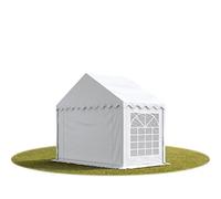TOOLPORT PRO 3x2 m tente de réception, PVC 700, H. 2 m, blanc - (8641)