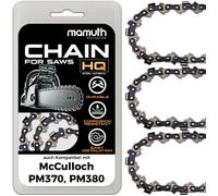 3xChaîne de tronçonneuse 30cm 1 3mm 3/8"" 44 TG pour McCulloch PM370 PM380