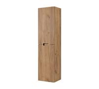 3xE Living Colonne de Salle de Bain, chêne Rustique, 35 x 27 x 136 cm