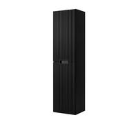 3xE Living Colonne de Salle de Bain, Noir, 35 x 27 x 136 cm