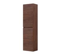 3xE Living Colonne de Salle de Bain Suspendue, : chêne Noyer, 35 x 27 x 136 cm