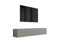 3xE Living Meuble TV, aloès, 170 x 34 x 32 cm - Style Moderne