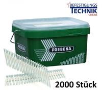 4,0x50mm Clous d'ancrage anneau 20° pour cloueur d'ancrage Prebena ST2-ANK50 ST2-ANK60 Bostitch F21PL-E 2,0M