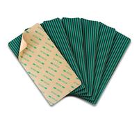 (4×12in)Kit de patchs de couverture de sécurité pour piscine, kit de réparation de patchs de piscine auto-adhésifs, patchs de couverture de piscine verts, paquet de 6