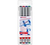 [4-152-4] edding Feutre non Permanent 152 m Etui de 4 Assorti 1 mm