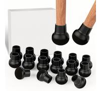 4/16 pièces Protecteurs de pieds de chaise en silicone, patins de meubles en feutre rond, convient pour les sols en bois dur/carrelage, chaises/tables, housses de pieds de chaise, prévient efficacemen