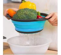 4/2/1 pièce pièce Grande/Petite Passoire pliable, Panier de passoire pliable, Outil de cuisine pratique pour la maison et le restaurant, Égouttage rapide, Parfait pour égoutter rapidement les légumes 