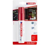[4-4090-1-1002] edding Marqueur Craie Liquide 4090 Rouge Pointe Extra large B...