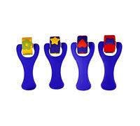 4/5 pièces Ensemble de pinceaux en Mousse pinceaux éponge pour Peinture Acrylique, Teinture, Vernis projets d ' Artisanat de Bricolage, Fournitures d ' Art éponges de Peinture pour Formes d '