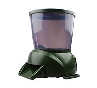 4.5L Automatic Fish Feeder, Distributeur automatique de nourriture pour poissons, Résistant à l'humidité pour bassin extérieur(Vert)