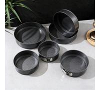 4/6/7/8/9 pouces Moules à gâteau ronds/en forme de cœur, revêtement anti-adhésif, fond amovible verrouillable, plaques de cuisson, accessoires de four, ustensiles de cuisson, gadgets de cuisine, fourn