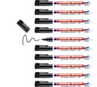 [4-8404001-10] edding Lot de 10 Marqueurs spécial aérospatiale 8404 noir 0,75 mm