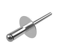 4.8mm x 30mm Rivets en Alliage à Grande, 200 Pièces - Rivet Aveugleà Tête Bombée, Corps en Aluminium et Mandrin en Acier, Pop Rivets pour Fer Blanc, Fixation en Métal - Pousser les Rivets
