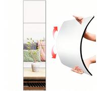 4/8pcs Autocollants muraux miroir décoratifs carrés, Autocollants muraux miroir 3D, Décoration murale DIY, Autocollants miroir acrylique ultra-fins 1mm, Autocollants muraux, Autocollants vinyle, Décor