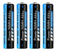 Pearl 4 accumulateurs AAA NiMH - 1100 mAh