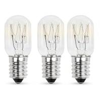 4 Ampoules E14 15W Blanc Chaud 2700K Réfrigérateur Congélateur Dimmable | Petite vis machine coudre hotte aspirante, 230V 90LM culot compact, éclairage homogène practical, clair longue durée