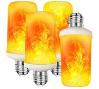 Luminea 4 ampoules LED E27 avec effet flamme