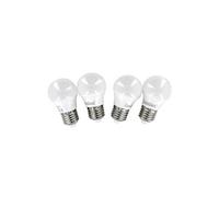 : 4 ampoules rétro LED E27 3 W - Blanc chaud