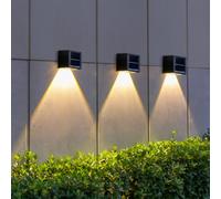 4 applique murale solaire daxy 100lm