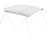 4 Bimini pour bateau à proue 96 po L x (97 po à 103 po) l Remplacement de l'auvent Gris clair