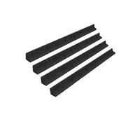 4 Bordures de Jardin 1,2 m Caoutchouc Noir Flexible 4,8 m Jardin Parterre