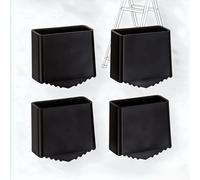 4 bouchons antidérapants pour échelles, en caoutchouc, dimensions 40 x 20 mm, pour échelles en aluminium