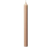 4 BOUGIES FLAMBEAUX RUSTIQUE 25CM 10H BRUN Marron, Chocolat