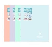 Clairefontaine Cahiers Koverbook 981781C 24x32 96p grands carreaux polypro sans spirale Lot 4