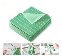 4 chiffons microfibre bambou -Nosheir- Pour vitres/miroirs/carrelage/carrosserie
